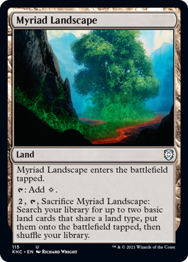 Myriad Landscape - Commander: Kaldheim - U - 115