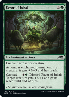 Favor of Jukai - Kamigawa: Neon Dynasty - C - 184