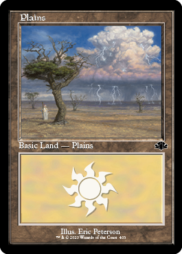 Plains (403) (Retro Frame) - Dominaria Remastered - L - 403