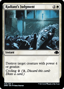 Radiant's Judgment - Dominaria Remastered - C - 21