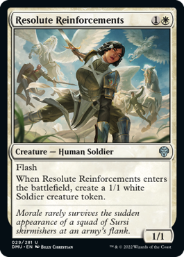 Resolute Reinforcements - Dominaria United - U - 29