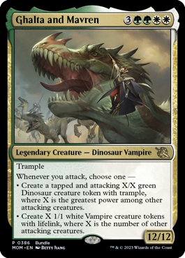 Ghalta and Mavren (MOM Bundle) - Unique and Miscellaneous Promos - R - 386