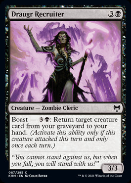 Draugr Recruiter - Kaldheim - C - 87