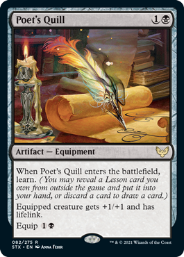 Poet's Quill - Strixhaven: School of Mages - R - 82