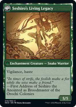 Tales of Master Seshiro - Kamigawa: Neon Dynasty - C - 210