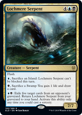 Lochmere Serpent - Throne of Eldraine - R - 195
