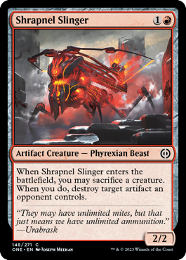 Shrapnel Slinger - Phyrexia: All Will Be One - C - 148