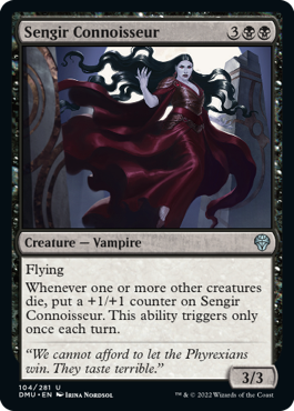 Sengir Connoisseur - Dominaria United - U - 104
