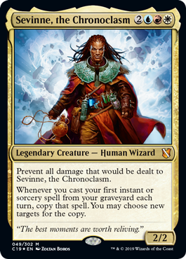 Sevinne, the Chronoclasm - Commander 2019 - M - 49