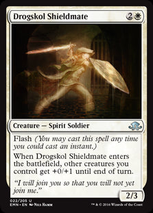Drogskol Shieldmate - Eldritch Moon - U - 22