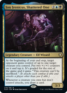 Jon Irenicus, Shattered One - Commander Legends: Battle for Baldur's Gate - R - 278
