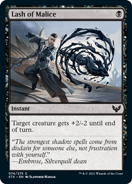 Lash of Malice - Strixhaven: School of Mages - C - 74