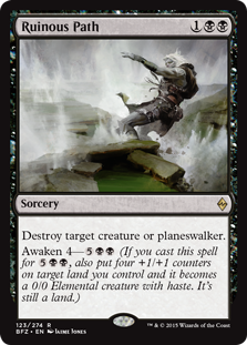 Ruinous Path - Battle for Zendikar - R - 123