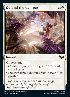 Defend the Campus - Strixhaven: School of Mages - C - 12