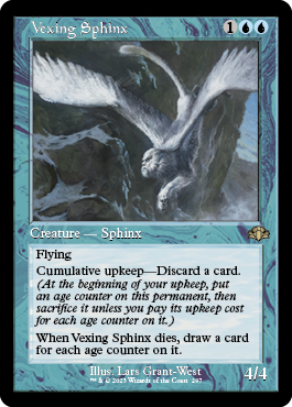 Vexing Sphinx (Retro Frame) - Dominaria Remastered - R - 297
