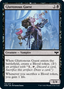 Gluttonous Guest - Innistrad: Crimson Vow - C - 114