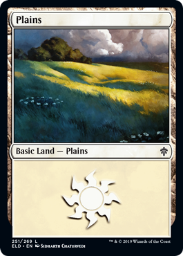 Plains (251) - Throne of Eldraine - L - 251