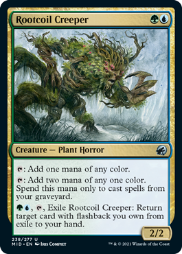 Rootcoil Creeper - Innistrad: Midnight Hunt - U - 238
