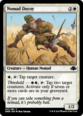 Nomad Decoy - Dominaria Remastered - C - 17