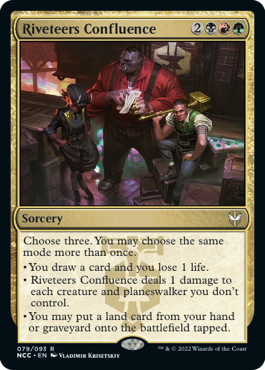 Riveteers Confluence - Commander: Streets of New Capenna - R - 79