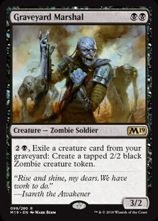 Graveyard Marshal - Core Set 2019 - R - 99