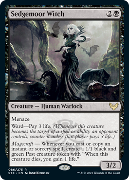 Sedgemoor Witch - Strixhaven: School of Mages - R - 86