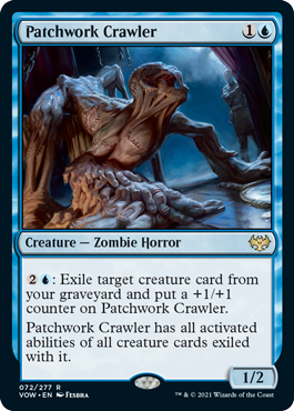 Patchwork Crawler - Innistrad: Crimson Vow - R - 72