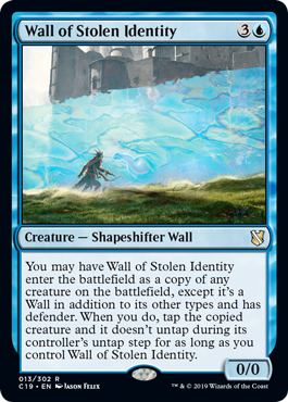 Wall of Stolen Identity - Commander 2019 - R - 13