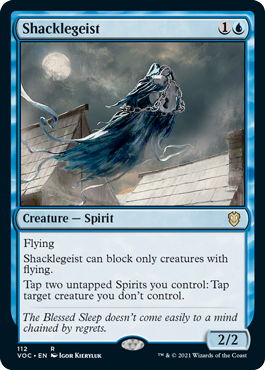 Shacklegeist - Commander: Innistrad: Crimson Vow - R - 112
