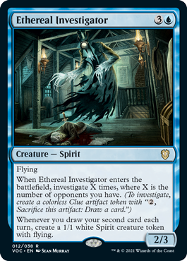 Ethereal Investigator - Commander: Innistrad: Crimson Vow - R - 12