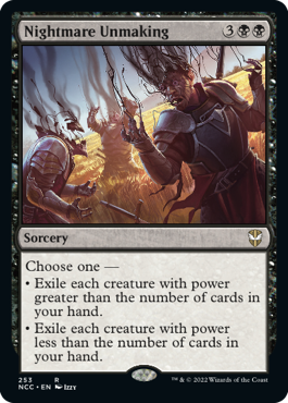 Nightmare Unmaking - Commander: Streets of New Capenna - R - 253