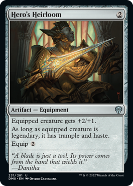 Hero's Heirloom - Dominaria United - U - 231