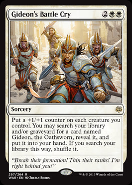 Gideon's Battle Cry - War of the Spark - R - 267