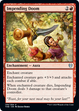 Impending Doom - Theros Beyond Death - U - 139