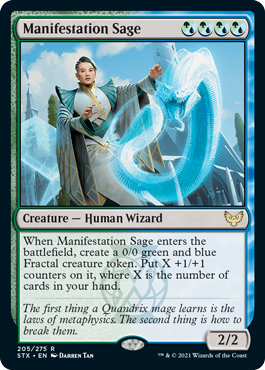Manifestation Sage - Strixhaven: School of Mages - R - 205