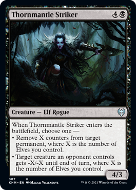Thornmantle Striker - Kaldheim - U - 387