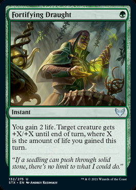 Fortifying Draught - Strixhaven: School of Mages - U - 132