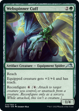 Webspinner Cuff - Kamigawa: Neon Dynasty - U - 214
