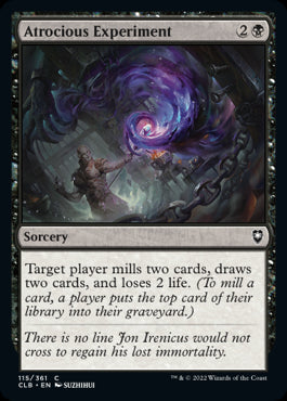 Atrocious Experiment - Commander Legends: Battle for Baldur's Gate - C - 115