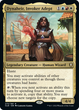 Dynaheir, Invoker Adept - Commander Legends: Battle for Baldur's Gate - R - 273