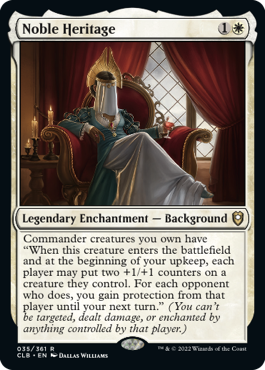 Noble Heritage - Commander Legends: Battle for Baldur's Gate - R - 35