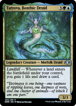 Tatyova, Benthic Druid - Dominaria Remastered - U - 203