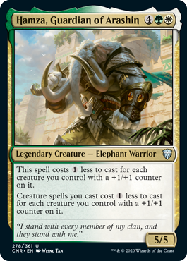 Hamza, Guardian of Arashin - Commander Legends - U - 278