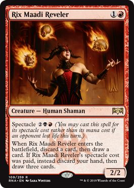 Rix Maadi Reveler - Ravnica Allegiance - R - 109