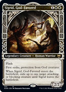 Sigrid, God-Favored (Showcase) - Kaldheim - R - 301