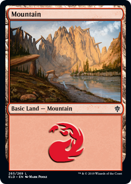 Mountain (265) - Throne of Eldraine - L - 265