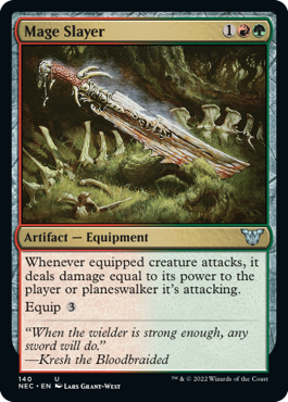 Mage Slayer - Commander: Kamigawa: Neon Dynasty - U - 140
