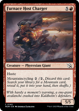 Furnace Host Charger - March of the Machine - C - 140