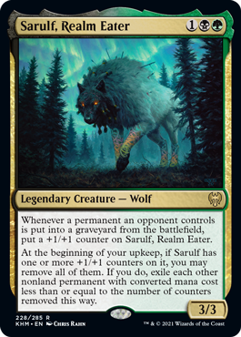 Sarulf, Realm Eater - Kaldheim - R - 228