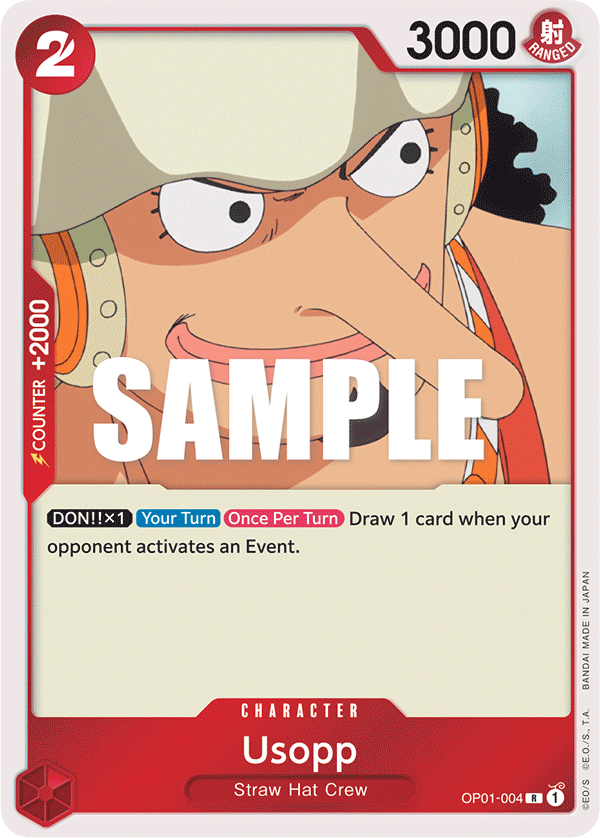 Usopp - Romance Dawn - R - OP01-004